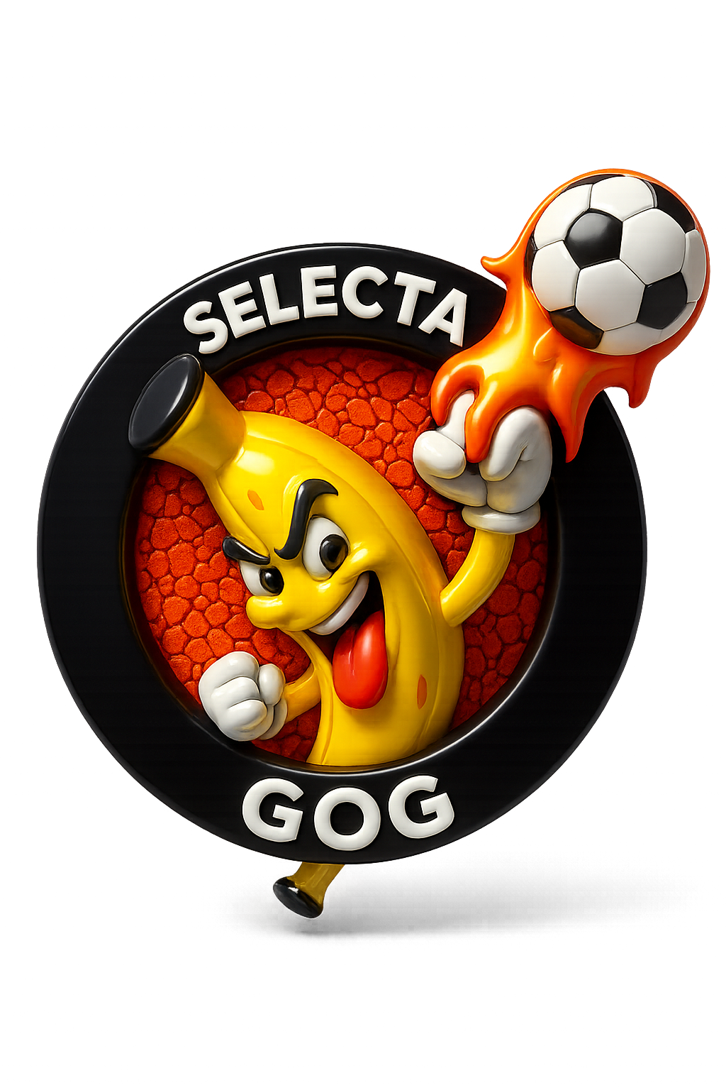 Logo Gio Bananas 3D
